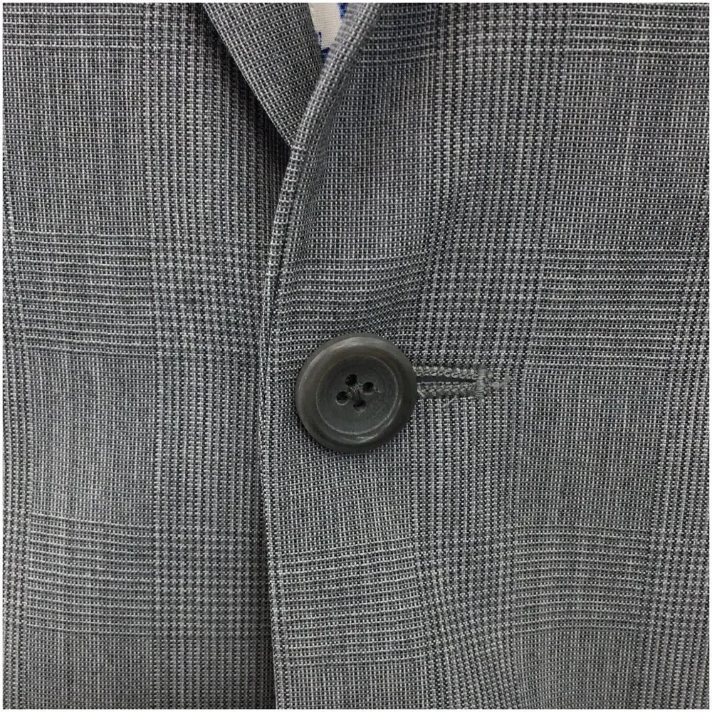 BANANA REPUBLIC Mens Blazer Sport Coat Casual Jacket Size‎ 42R Gray Wool Suit